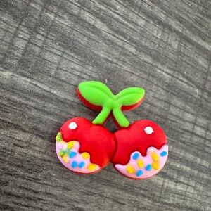 Cutesy Cherry Crocs Shoe Charm Jibbitz 5/$20